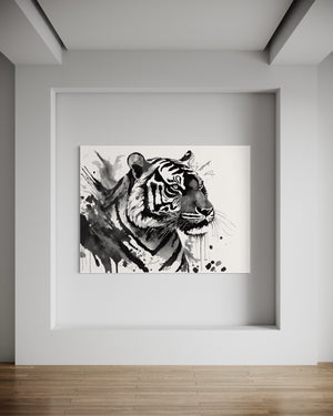 Tiger's Tale - Leinwand
